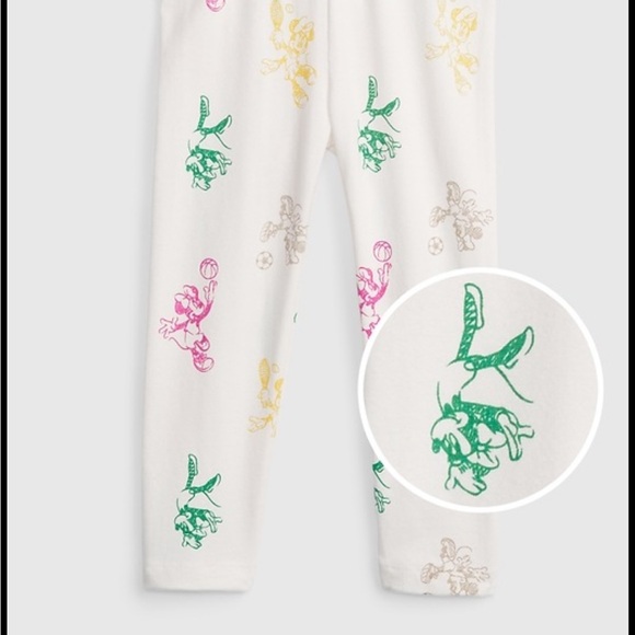 Baby Gap x Disney | Minnie Mouse Sports Matching Peplum Set - Picture 4 of 7